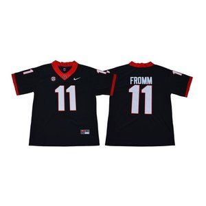 Georgia Bulldogs Jake Fromm Black Jersey